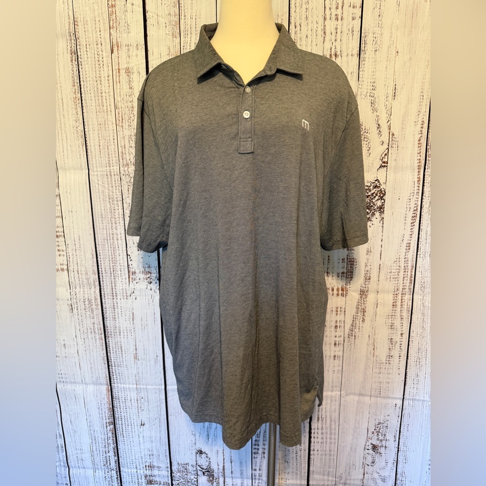 Travis Mathew‎ Charcoal Polo Shirt
